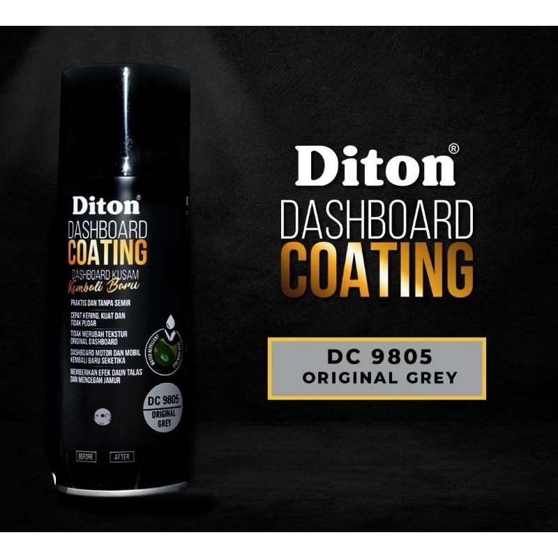 DASHBOARD COATING ORIGINAL GREY NO 9805 DITON PREMIUM BODY KASAR MOTOR &amp; MOBIL 400CC