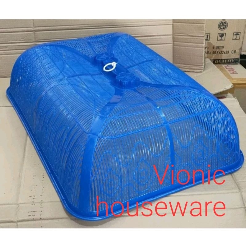 Tudung saji segi plastik