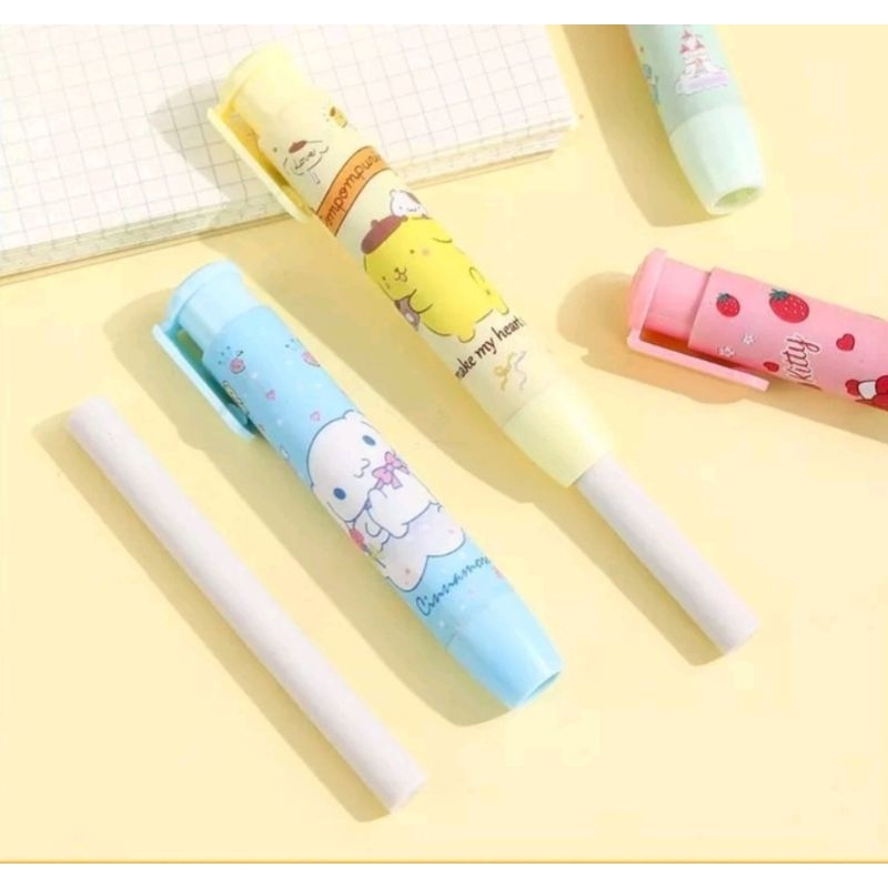 

penghapus karakter lucu bentuk ballpoint
