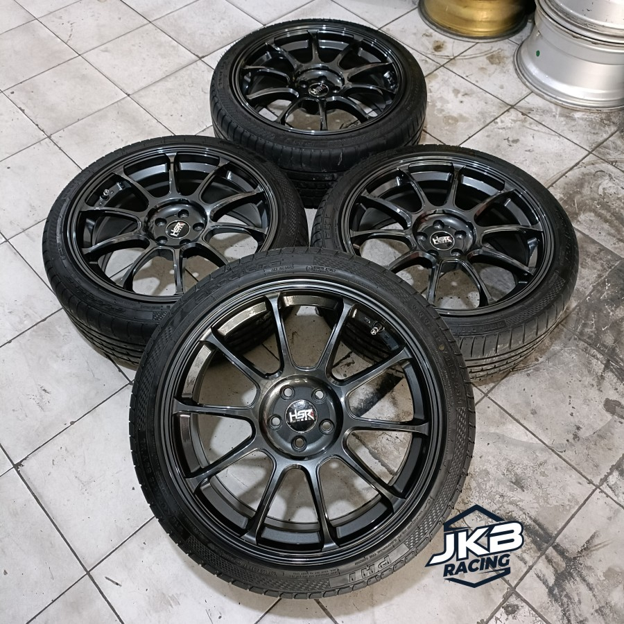 Velg Mobil Bekas ZERO HSR R18X8,5 5X100 ET35 BAN 215 40 R18