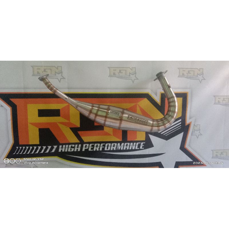 Knalpot Original RGN EXHAUST RX KING (perut). knalpot rx king_knalpot_knalpot kolong rx king_rx_kena