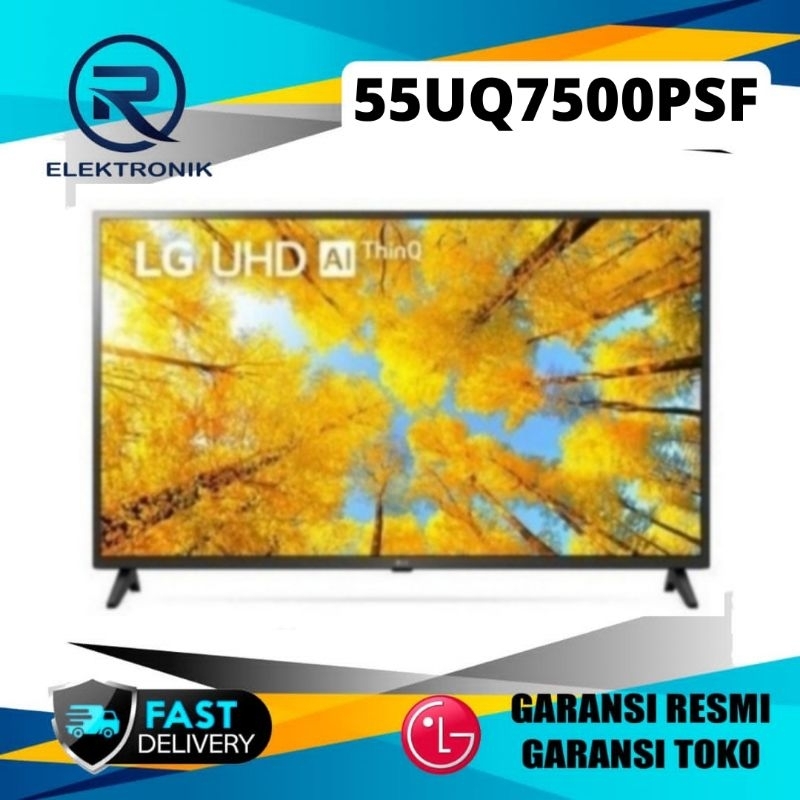 SMART TV LG 55UQ7500PSF 4K 55 INCH UHD DIGITAL TV 55UQ7500