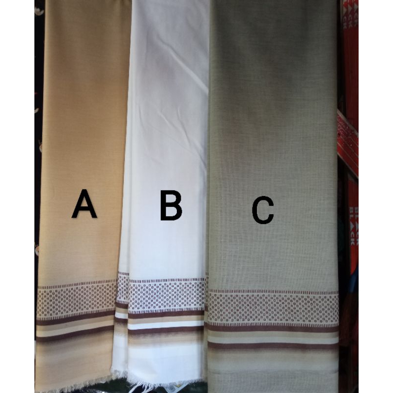 Kain Meteran Baju Koko Bahan Katun Premium Halus Atasan Baju