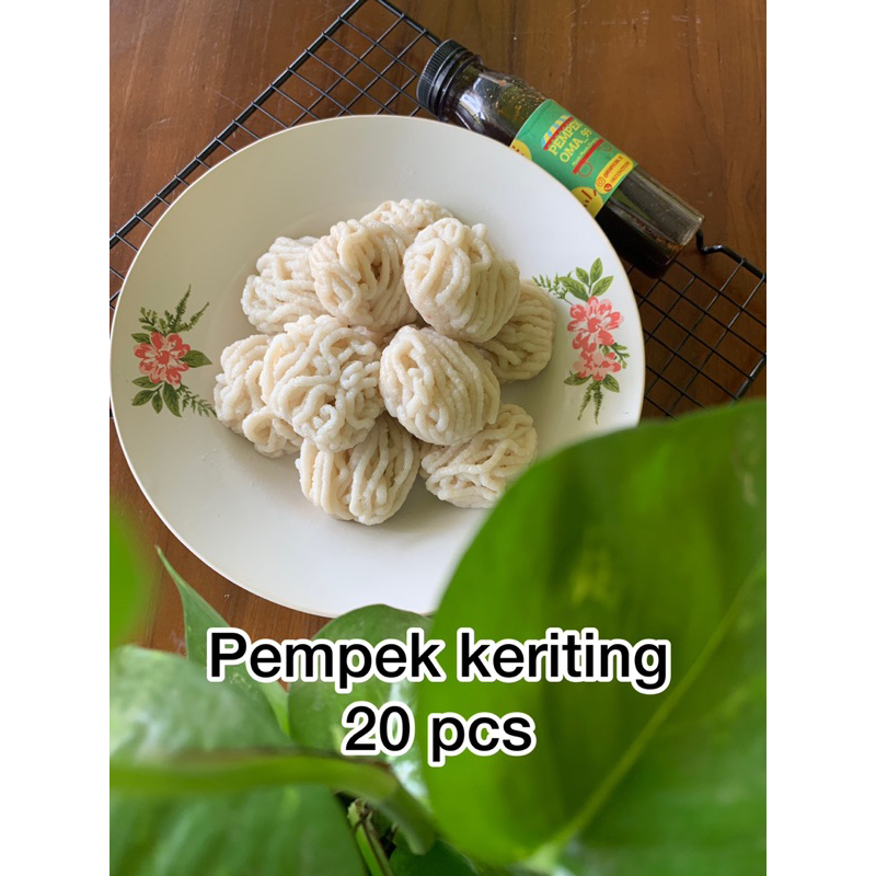 

pempek keriting isi 20 pcs pempek palembang pempek ikan kakap mix tenggiri