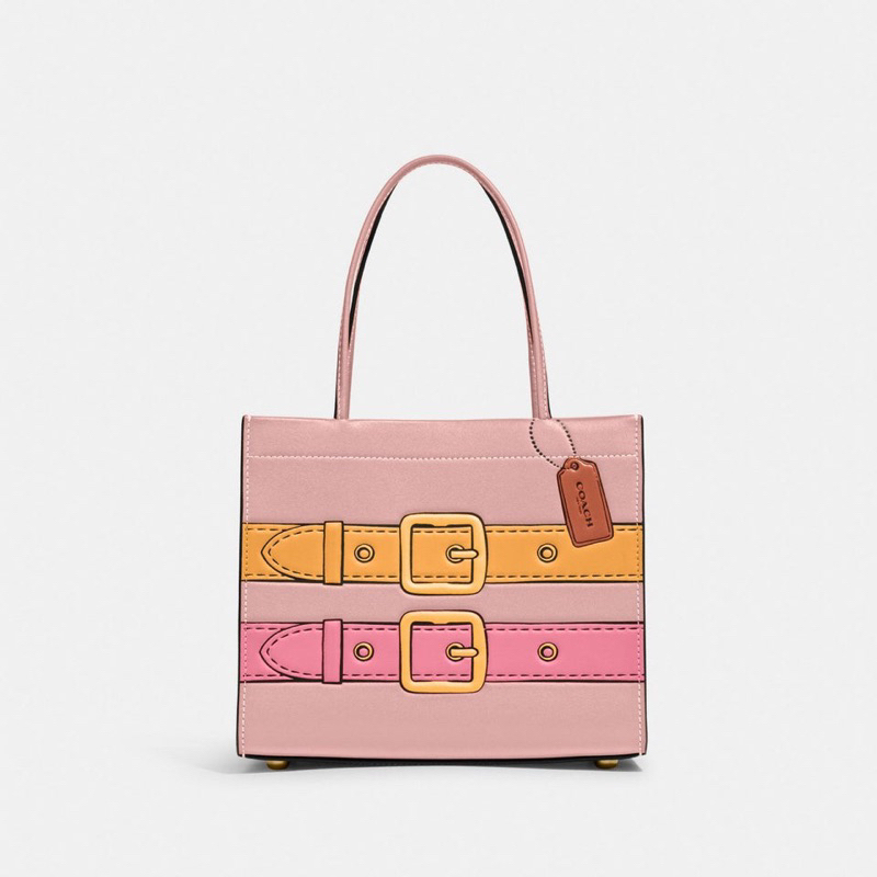 Coach Carry 22 With Trompe L’Oeil Print (C 9814)