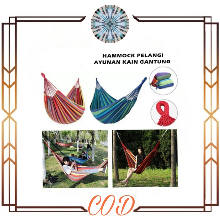 (COD) hammock ayunan tempat tidur gantungan ayunan camping series