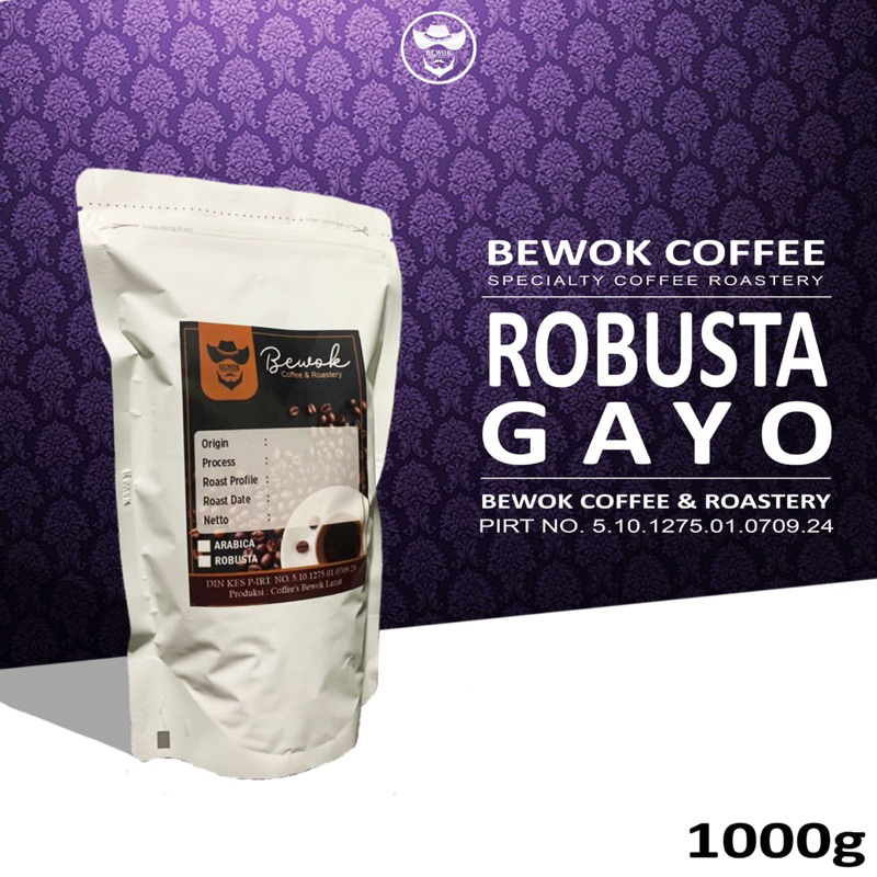 

Kopi Robusta Gayo Kopi aceh 1000gram