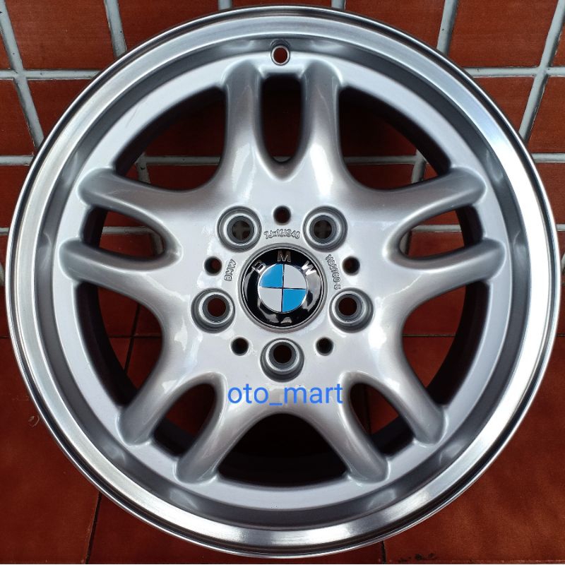 Velg BMW Style 30 R16 Lips Polish E36 E46 318i 320i 323i 325i 330i Pelek Ring 16 Siap Pakai Murah Mu