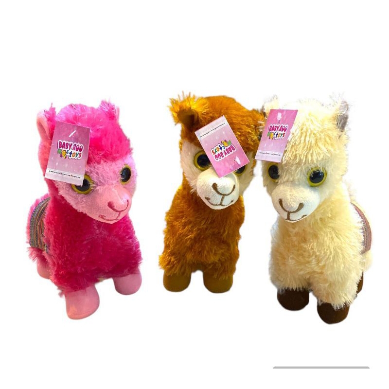 BONEKA ANIMAL LLAMA RASFUR