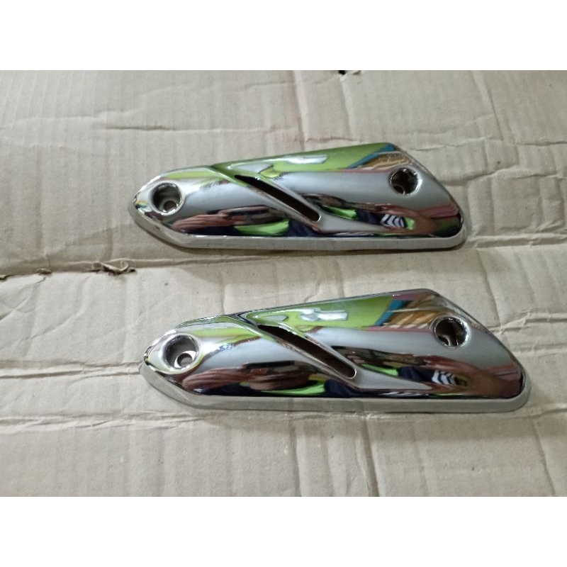 COVER TUTUP KNALPOT BAGIAN DEPAN YAMAHA JUPITER Z/JUPITER Z1 2010 2011 ORI