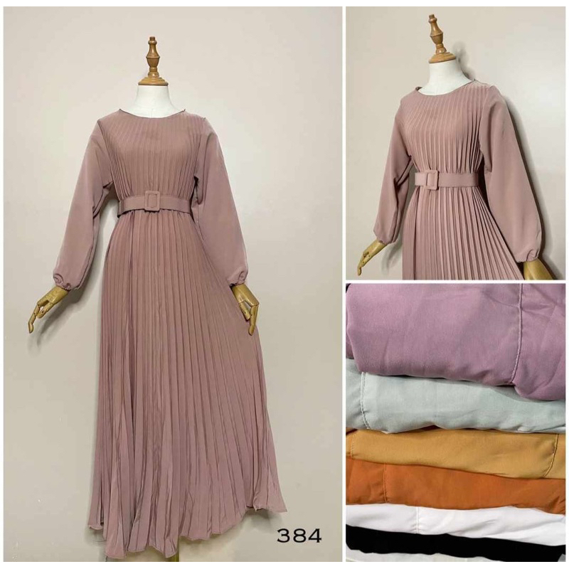 Gamis Jadore Terbaru / Gamis plisket jadore