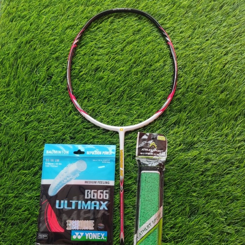 RAKET APACS VERSUS 35 ORIGINAL FULL CARBON 35LBS FREE SENAR DAN GRIB