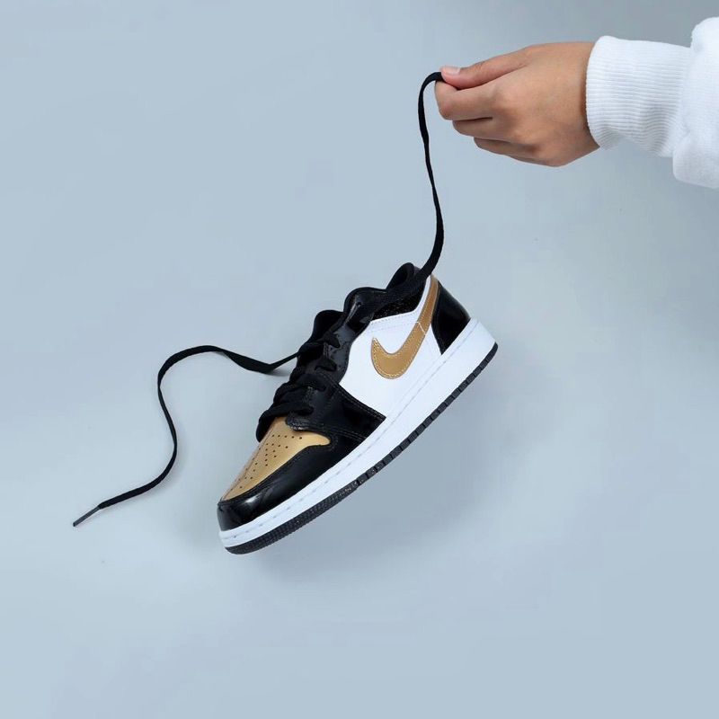 Air Jordan 1 Low Gold Toe GS Women