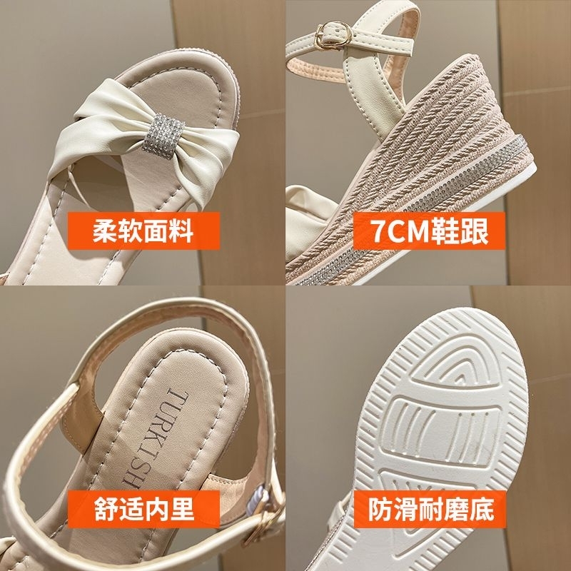 SN-NG20 - Sandal Hak Tali Fashion Wanita Import