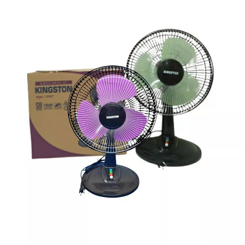 Kipas Angin Meja Kingston 12 Inch 2 in 1 / Desk Fan Kingston 12&quot;