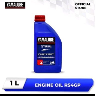 OLI OIl Yamalube  RS4GP SAE 10W-40 1L Full Synthetic Fulsin Racing Yamaha R25 MT25 Xmax  X MAX Tmax 