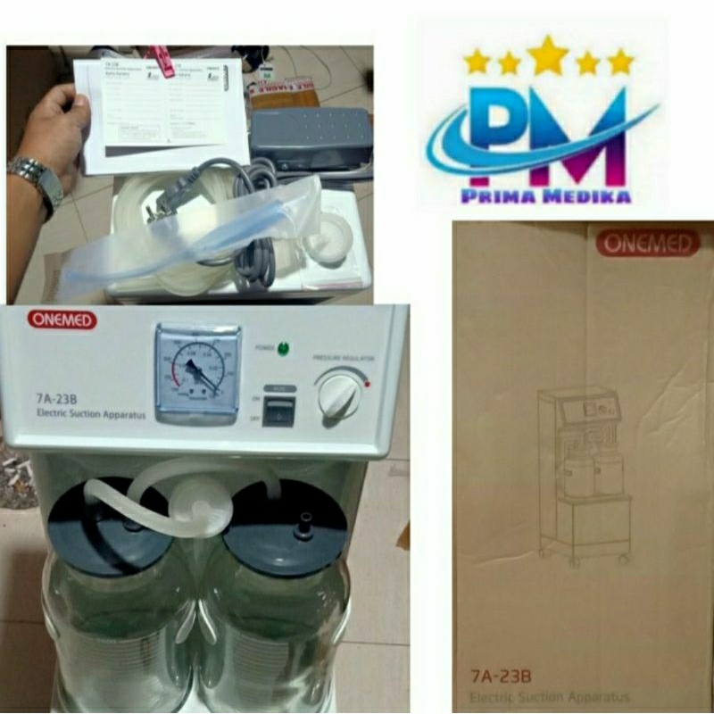 Suction Pump Dorong Onemed / Suction Pump Mobile Onemed 7A-23B