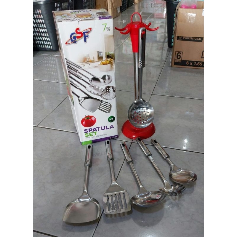 Spatula set stainless