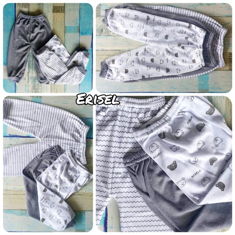 6 PCS CELANA PANJANG MIX BAYI NEWBORN 1-36 BULAN