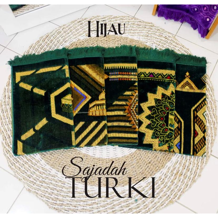 SAJADAH TURKI PREMIUM / SAJADAH UKURAN DEWASA / SAJADAH TURKI DEWASA / SAJADAH DEWASA / SAJADAH UKUR