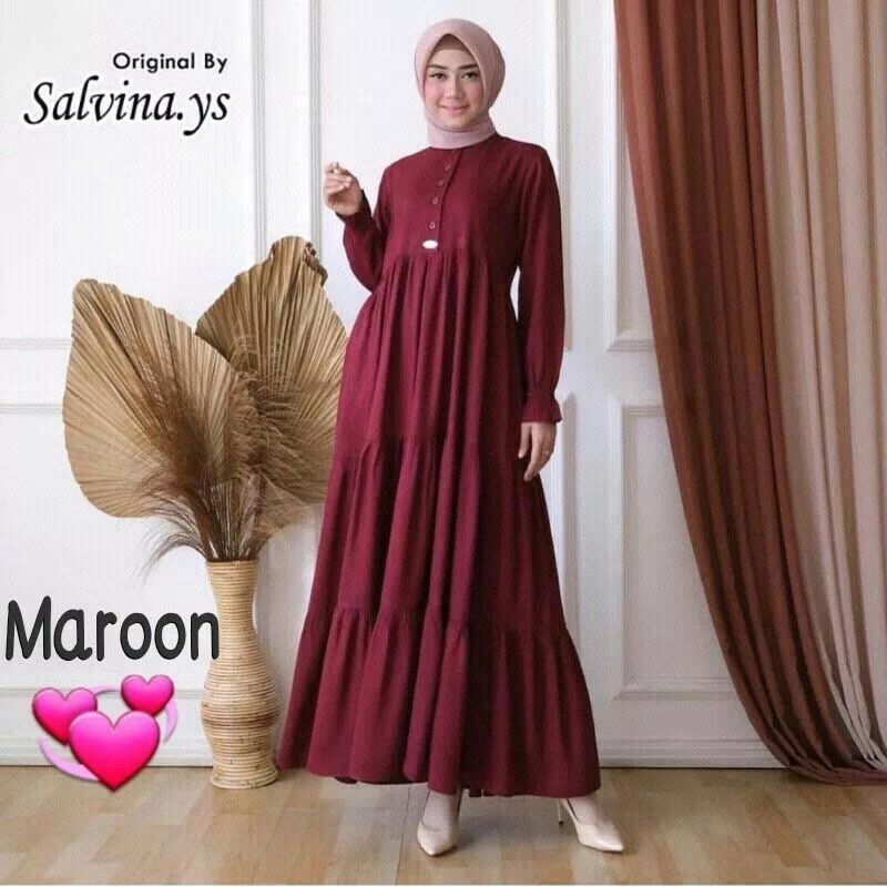 GAMIS SALVINA Ukuran STANDAR Original By SALVINA YS