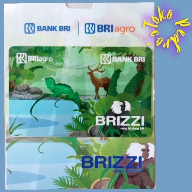 BRIZZI edisi BRIagro - Seri Binatang Hewan ORI /Like eMoney eTOLL Tapcash or Flazz