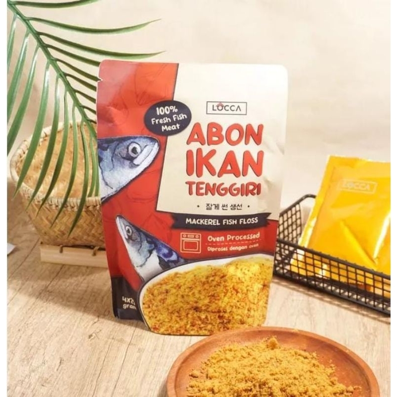 Abon Ikan Tenggiri Locca Mackerel Fish Floss