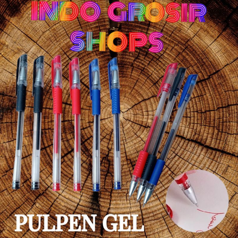 

Pena Gel / pulpen Gel 0.5 mm standar pulpen gel alat tulis stationary