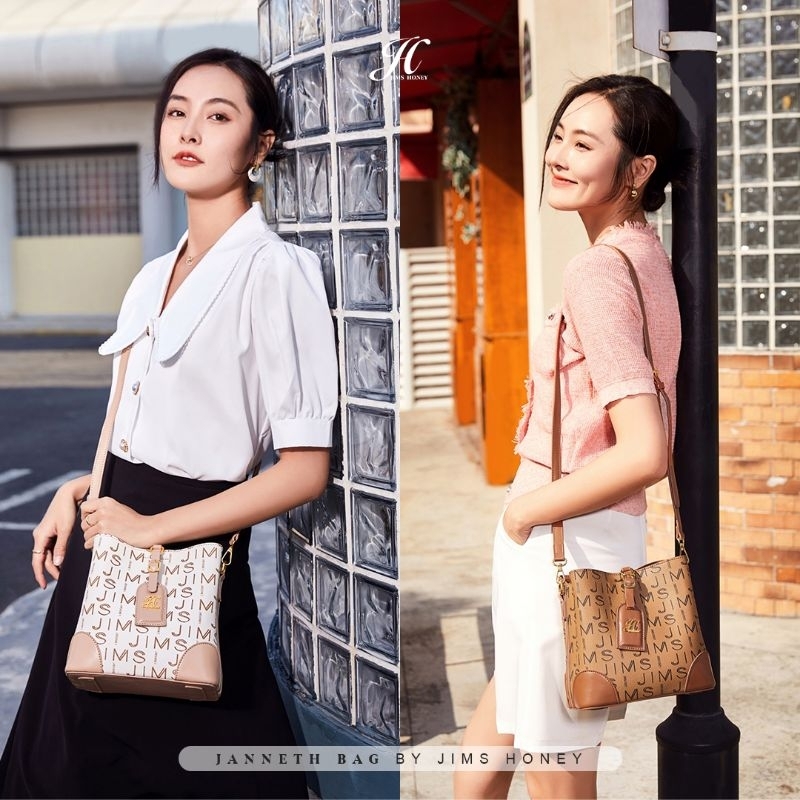 Janneth bag Jimshoney tas selempang wanita realpic cod tas impor murah exclusive official store