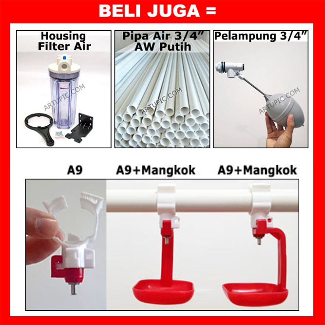 Filter Air Watertech Sediment 10 Micron 10 inch Cartrige Saringan Air 10&quot; 10micron Spun Setara Nanotech