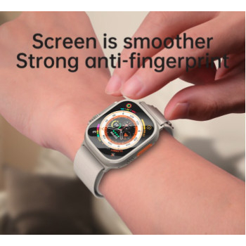 B207 Apple Watch 49mm ULTRA Aluminium Bumper Case Tempered Glass