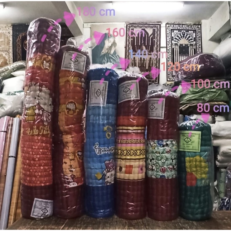Kasur Palembang 140 x 180 / Kasur Lantai / Kapuk Asli / JAMINAN KAPUK ASLI BUKAN CAMPURAN 