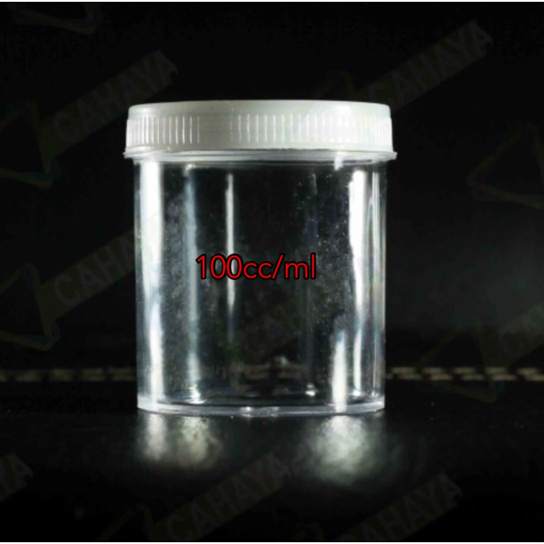 Pot Urine Salep Plastik Ukuran 100ml 100cc Cup Slime