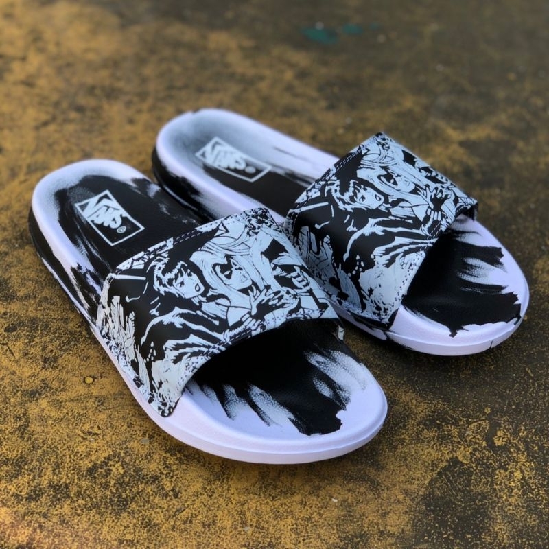 Sandal Vans Marvel Motif Corak Sandal Pria Slip On