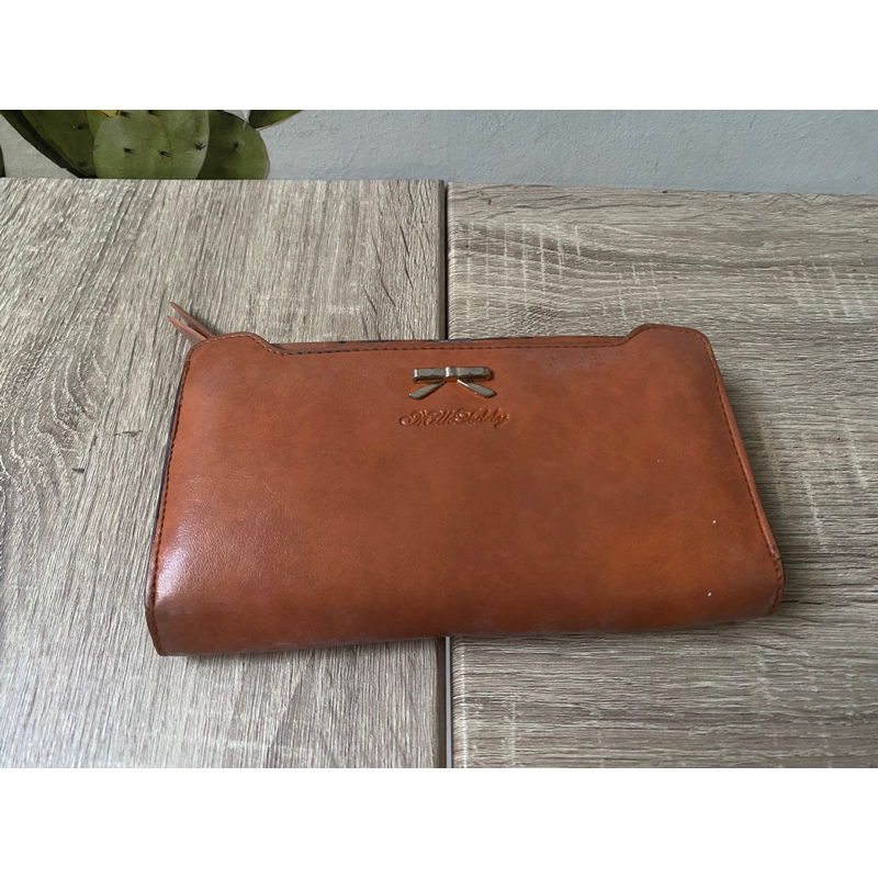 (PRELOVED) Dompet | Milk Teddy | Caramel