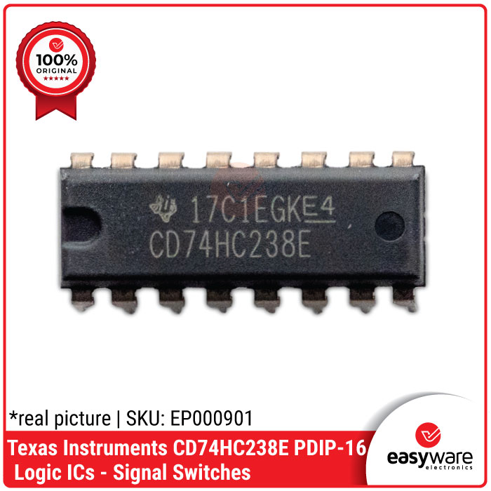 IC CD74HC238E 74HC238E DIP-16 ORIGINAL IC LOGIC SIGNAL CD74HC238