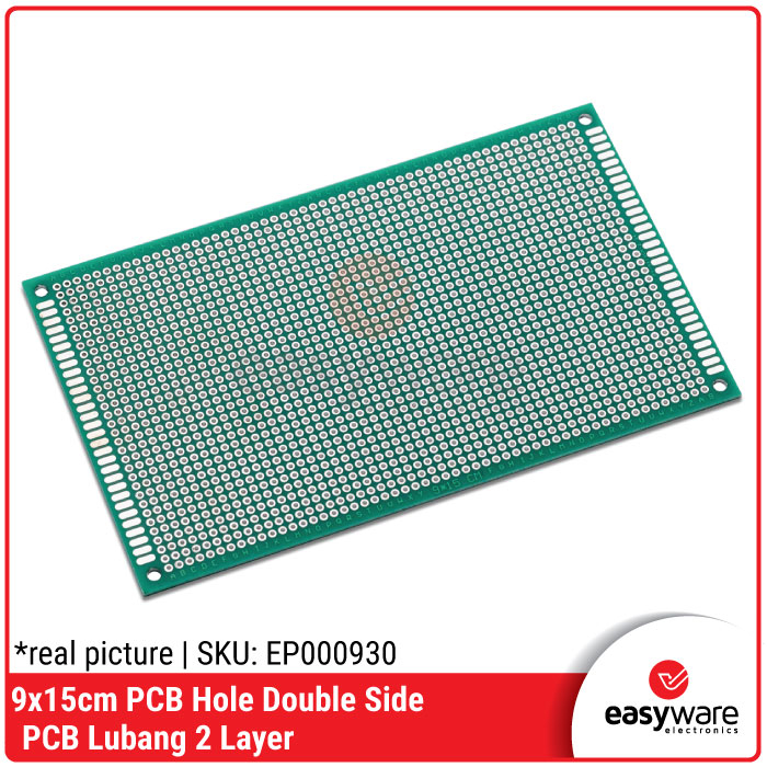 PCB DOUBLE SIDE 9x15cm PCB MATRIX 9x15 PCB LUBANG 9x15 PCB FR4