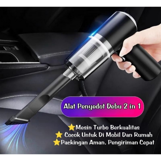 SB168 Vacuum Cleaner Alat Penyedot Debu Vacuum Serbaguna 2 IN 1 Portable 6000PA