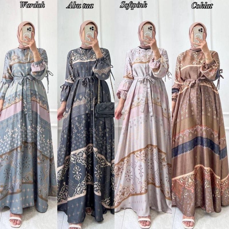 [TERLARIS] Gamis Maxmara Lux Ory  Best Seller//Gamis Maxmara Lux Viral Premium