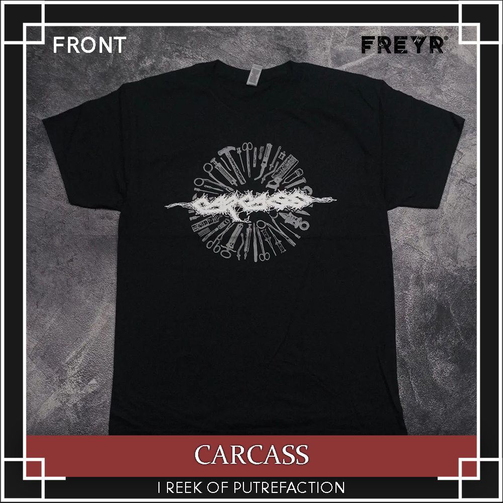 Kaos Band Carcass - I Reek Of Putrefaction Original