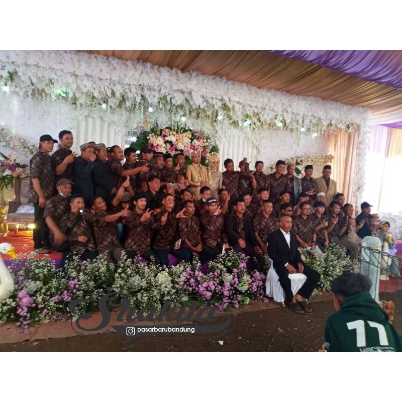 BAJU BATIK LENGAN PENDEK FOURING PREMIUM SUPER KATUN TERBAIK MURAH MERIAH TERKINI M L XL XXL