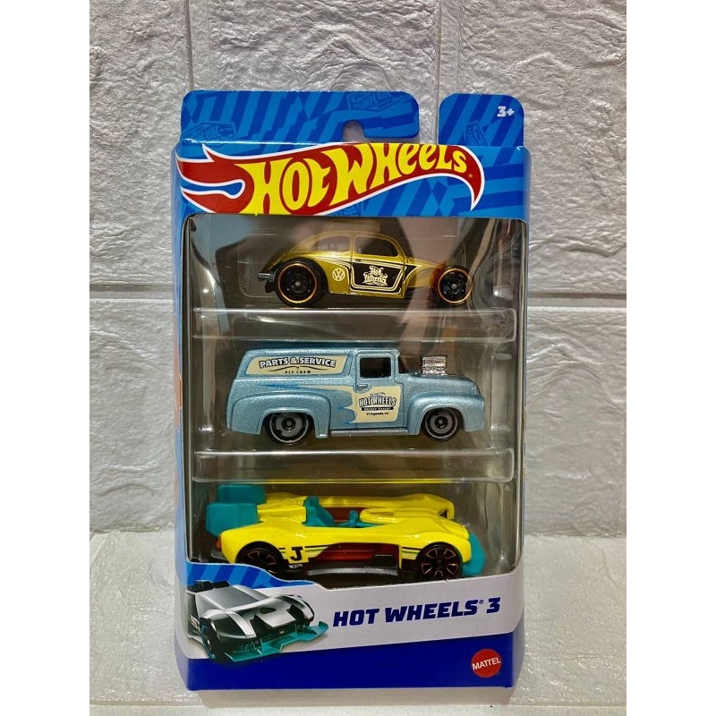 Hot Wheels 3 Cars Pack (Random) - Mainan Mobil Anak isi 3