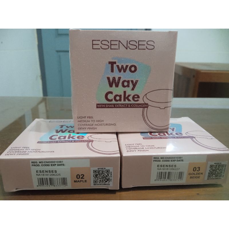 ESENSES TWO WAY CAKE COLLEGE 12 GR