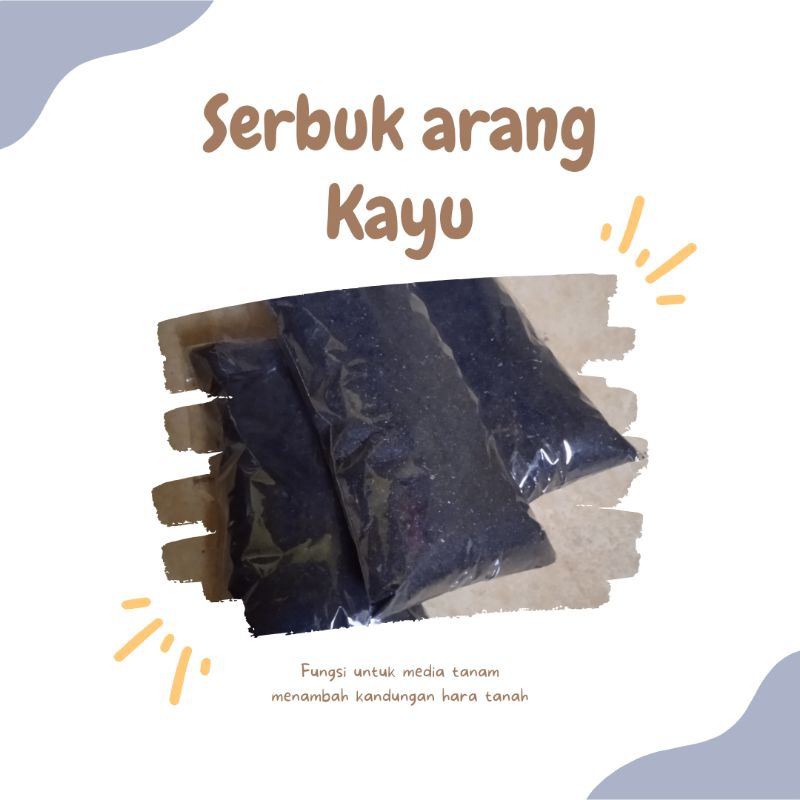 

serbuk arang kayu 150 gram