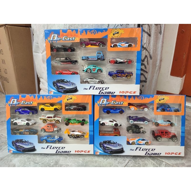 Mianan diecast mobil sport isi 10 pcs