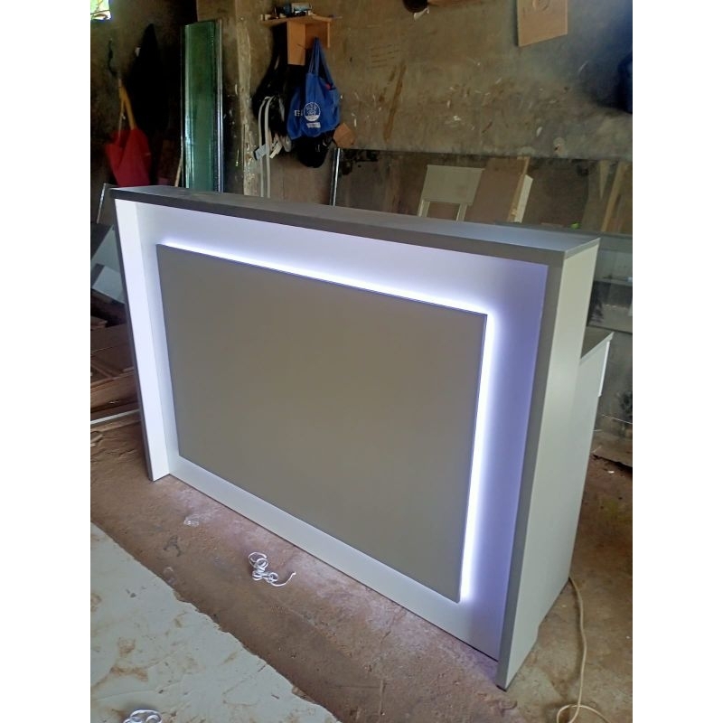 meja kasir meja resepsionis meja cafe meja bar minimalis