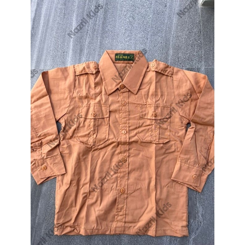 SERAGAM PRAMUKA SD, SMP / BAJU PRAMUKA PRIA MERK KARMILA