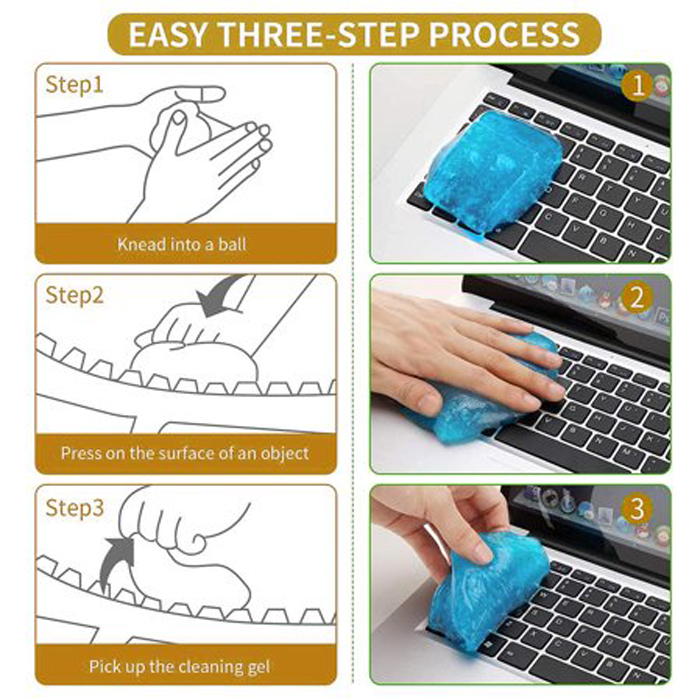 Slime Jelly Cleaner Pembersih Debu Kotoran Keyboard Gel Serbaguna - Pembersih Serbaguna Model Slime