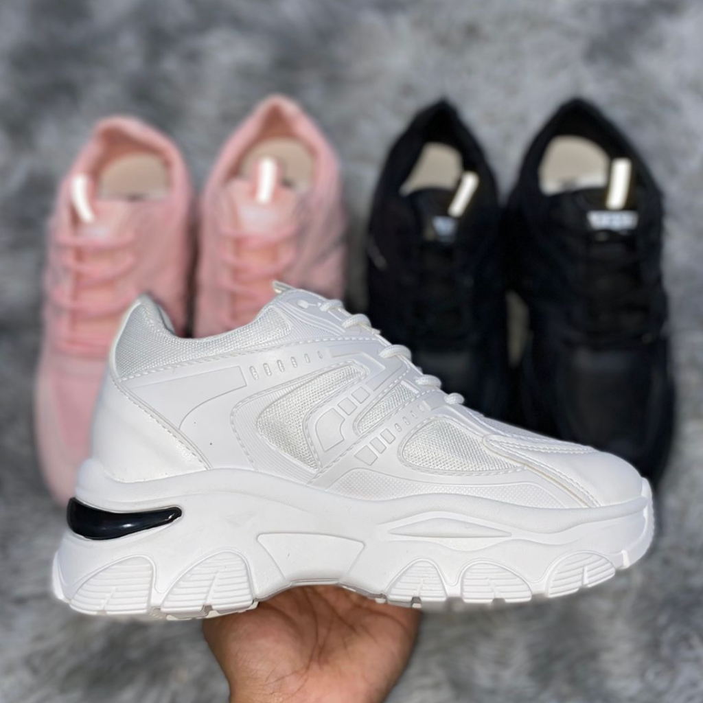 KZT-SW340 Sneakers Wanita Fashion Korea Olahraga Import Antislip Premium