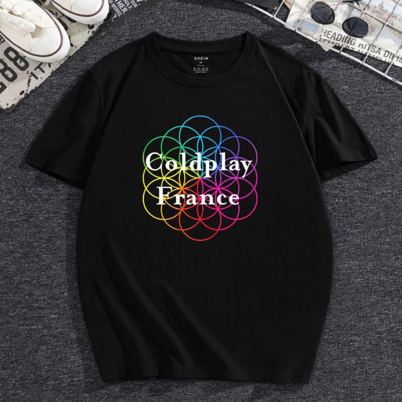 Kaos Distro Band Coldplay Original Oversize Pria Jumbo Hitam Glow In The Dark Kaos Coldplay Tour Music Of The Spheres Lengan Pendek Second Cewek Baju Coldplay Tour Jakarta Original 2023 Oversize Wanita Lengan Pendek Jumbo Dewasa Tshirt T Shirt Coldplay XL